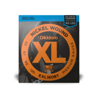 Набор струн D'ADDARIO EXL160BT XL NICKEL WOUND BALANCED TENSION BASS MEDIUM (50-120)